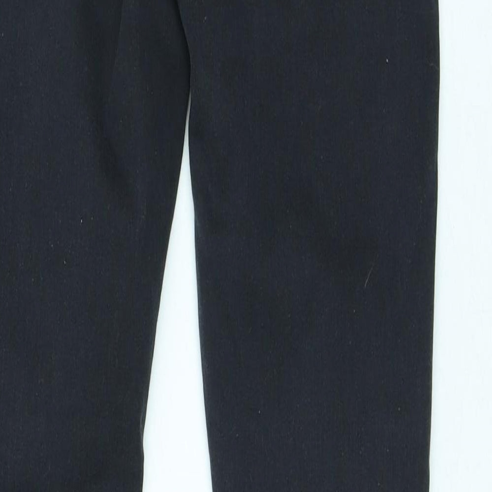 Denim & Co Womens Black Cotton Skinny Jeans Size 8 L28 in Regular Button