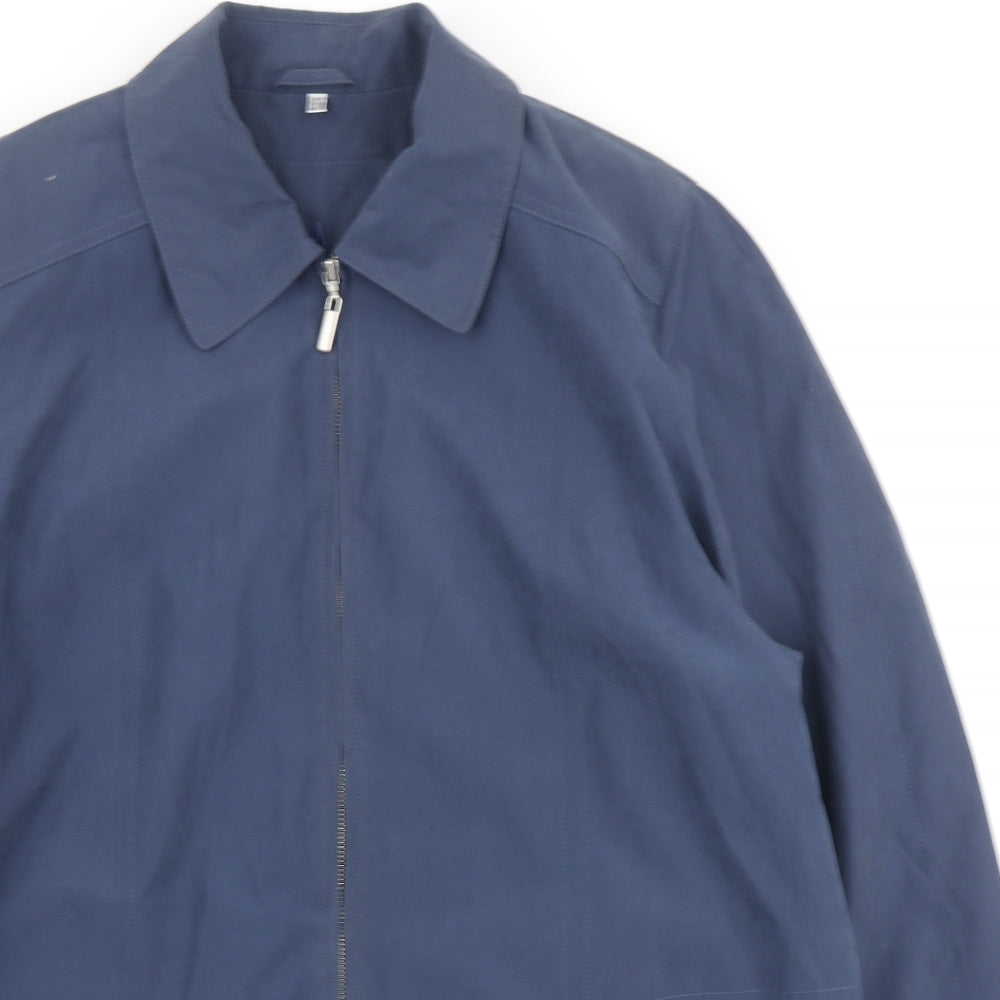 Womens UK Size L Preworn Blue Jacket