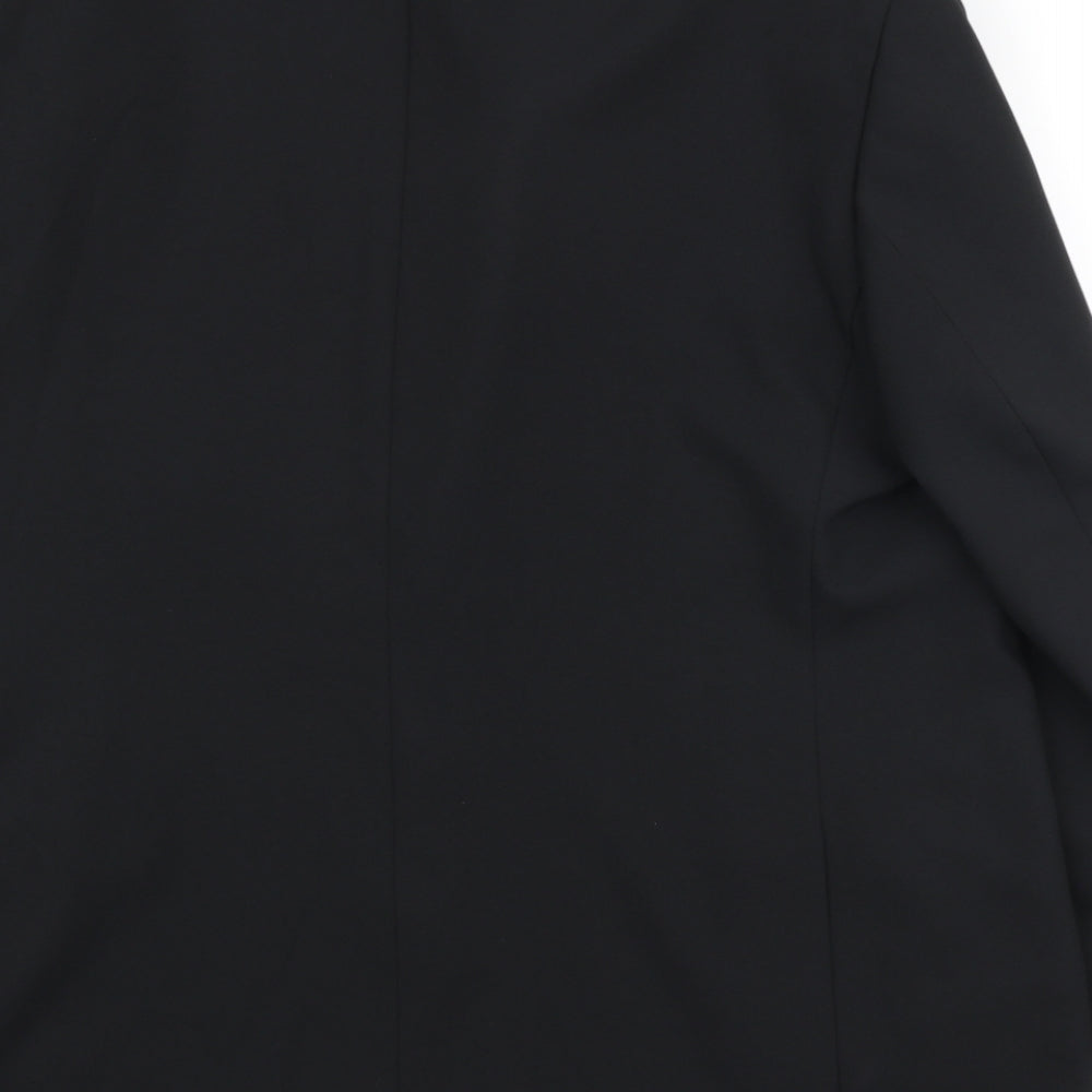 Mens UK Size  Greenwoods Classic Big & Tall Black Suit Jacket