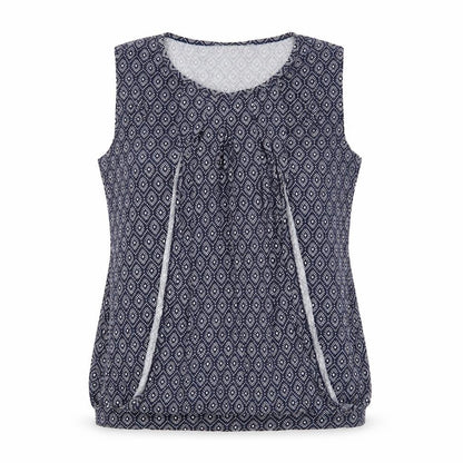 Womens UK Size S JoJo Maman Bébé Blue Basic Blouse