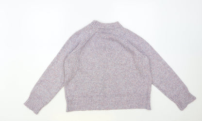 Womens UK Size S Oasis Purple Pullover Jumper
