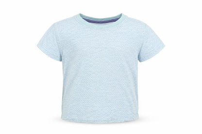 Matalan Baby Blue Geometric Cotton Pullover T-Shirt Size 18-24 Months Crew Neck Pullover