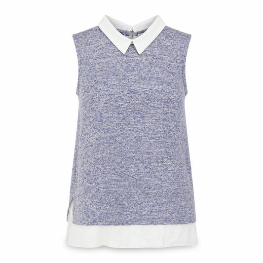 Womens UK Size 6 Atmosphere Blue Basic Blouse