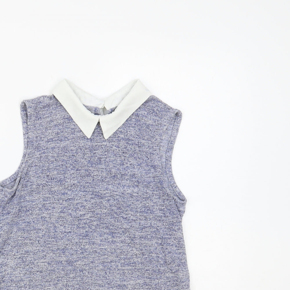 Womens UK Size 6 Atmosphere Blue Basic Blouse