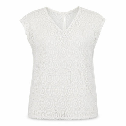 Womens UK Size 6 NEXT White Basic T-Shirt