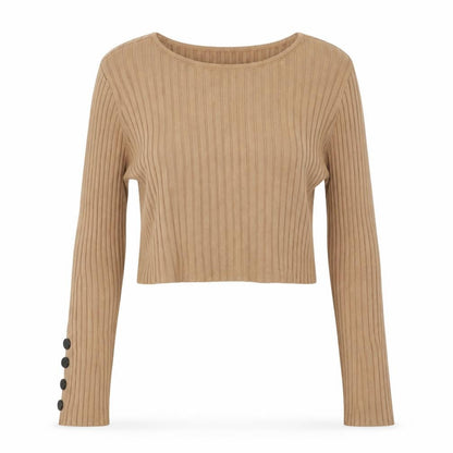 Womens UK Size 10 Primark Beige Pullover Jumper