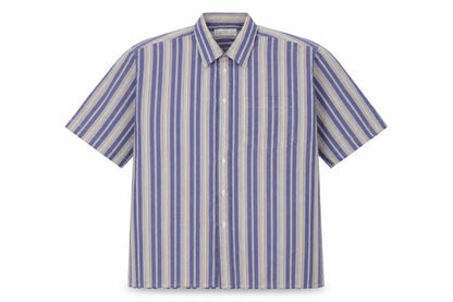 Mens UK Size 41 Marks and Spencer Multicoloured  Button-Up Short Sleeve Casual S
