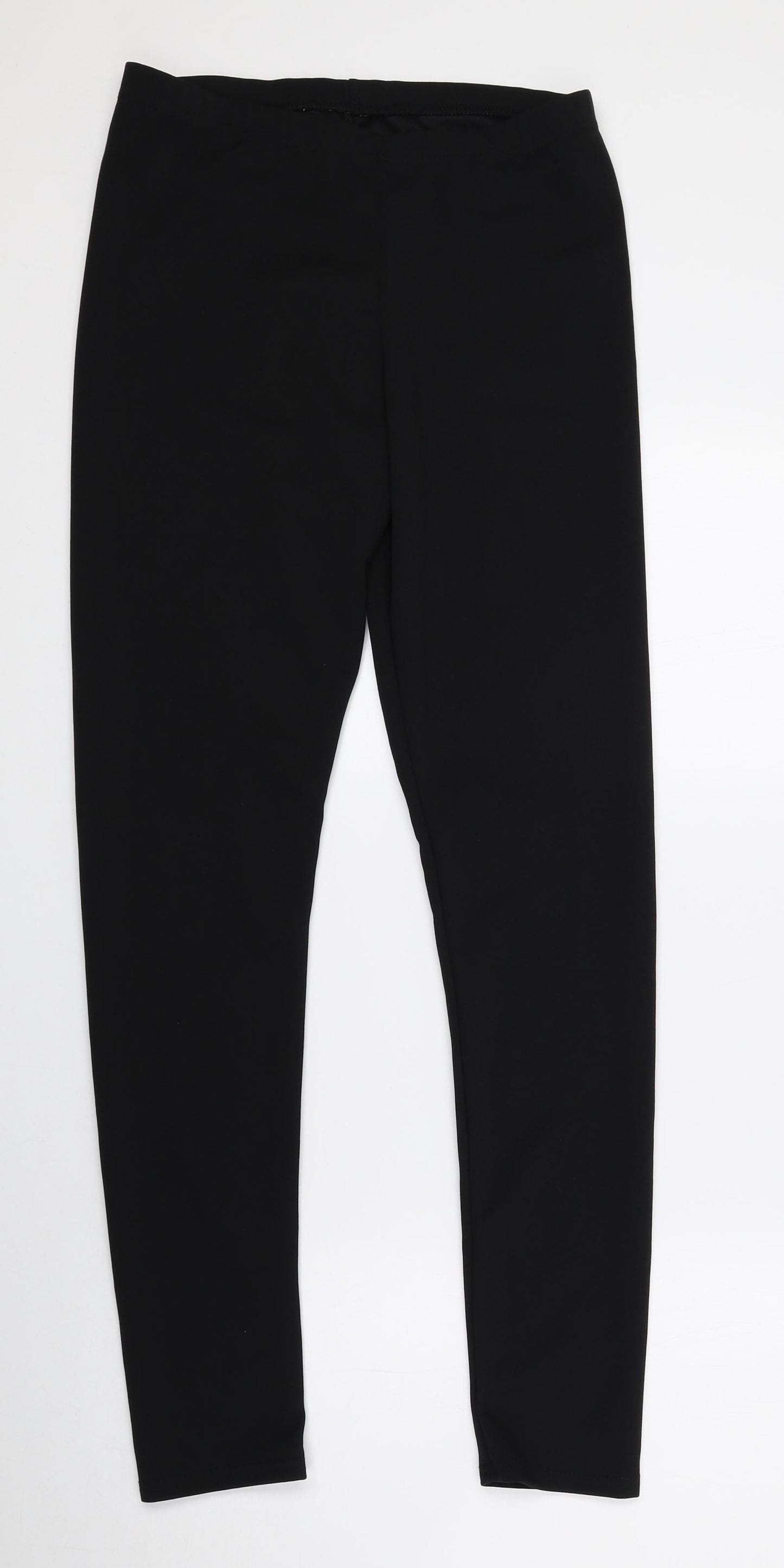 MISSAP Womens Black Polyester Carrot Leggings Size M L27 in - Size M/L