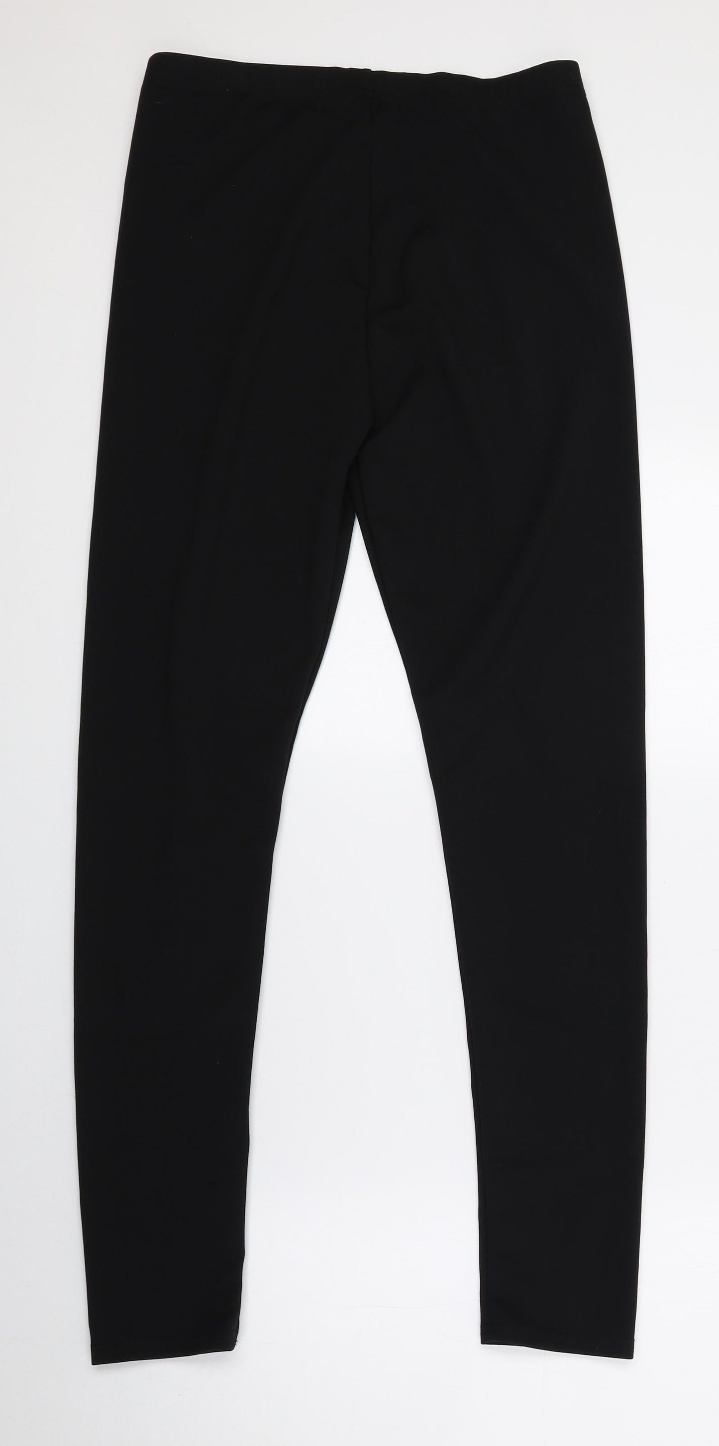MISSAP Womens Black Polyester Carrot Leggings Size M L27 in - Size M/L