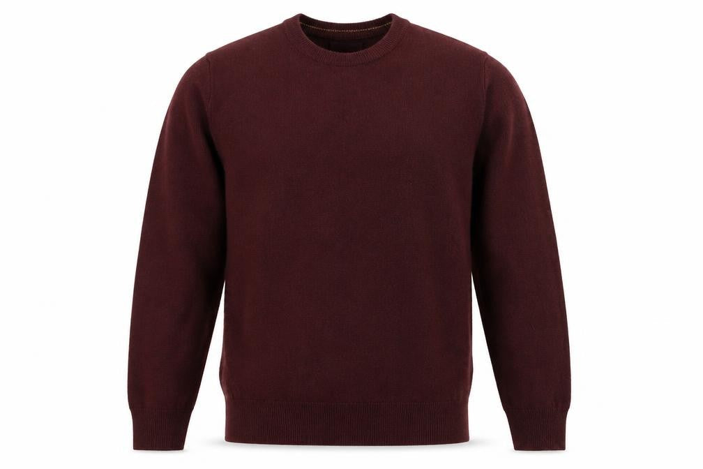 Mens UK Size M Matalan Brown Pullover Jumper
