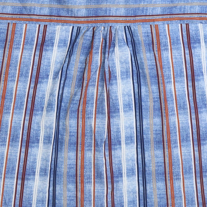 Mens UK Size XL Preworn Multicoloured  Button-Up Short Sleeve Casual Shirt