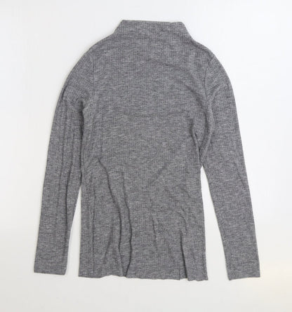 Womens UK Size 8 River Island Grey Pullover Jumper