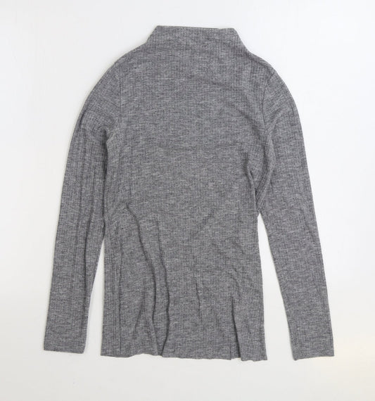 Womens UK Size 8 River Island Grey Pullover Jumper