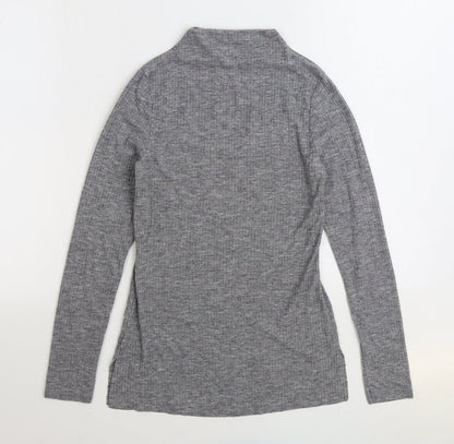 Womens UK Size 8 River Island Grey Pullover Jumper