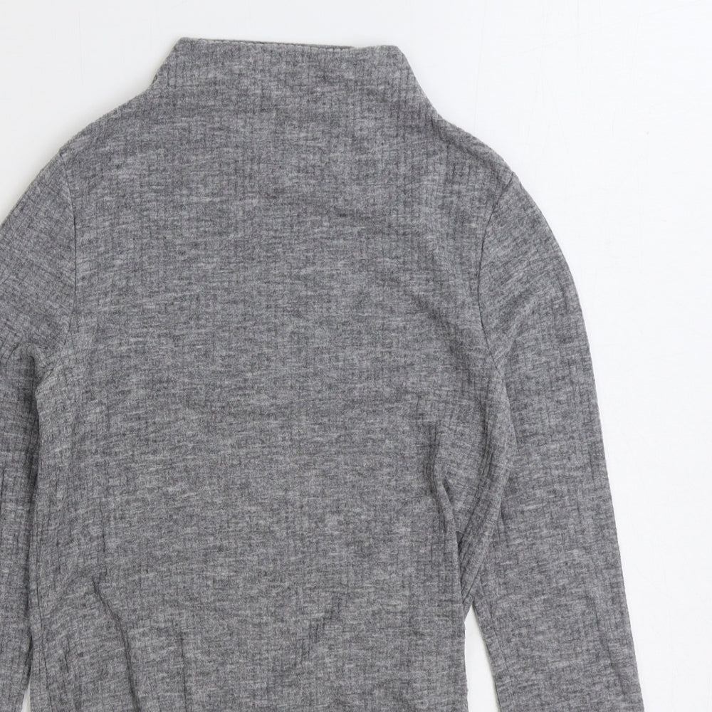 Womens UK Size 8 River Island Grey Pullover Jumper
