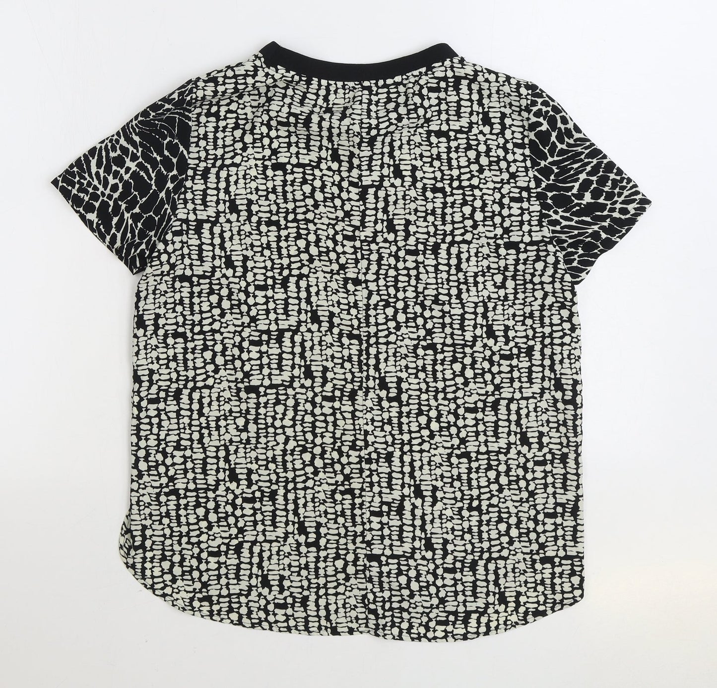 Womens UK Size 10 Marks and Spencer Black Basic Blouse