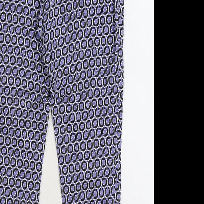 Womens UK Size 12 H&M Regular Fit  Blue Trousers