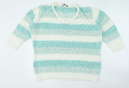 Womens UK Size XL Originals Knitwear Blue Pullover Jumper