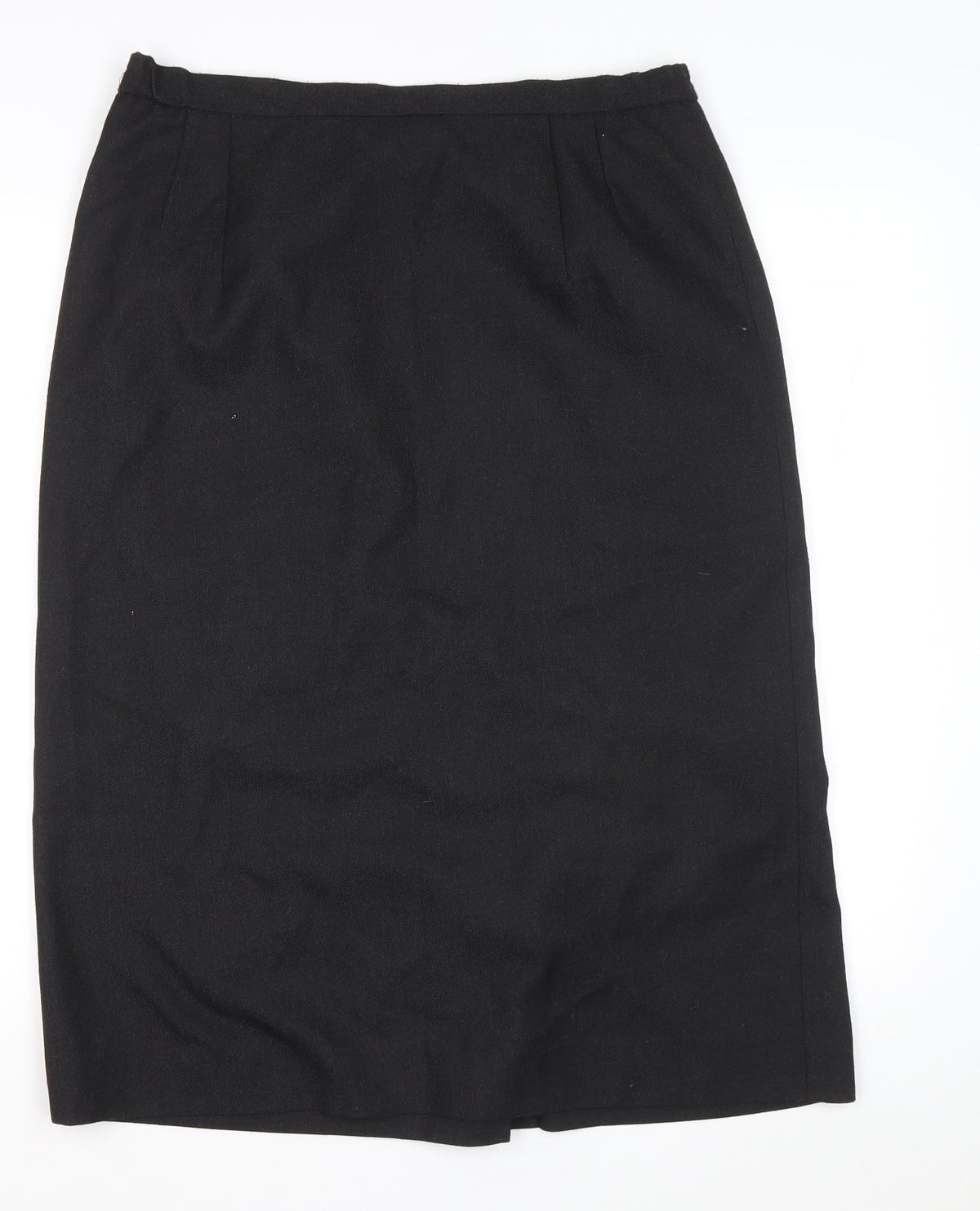 Hunter Carson Womens Grey Polyester Straight & Pencil Skirt Size 16 Zip