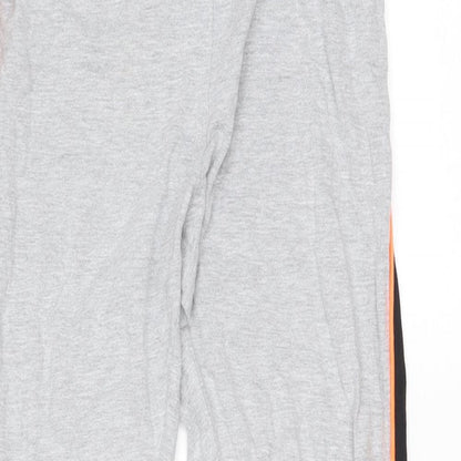 Dunnes Stores Mens Grey Cotton Snow Pants Trousers Size 31 in L27 in Regular Drawstring