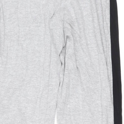 Dunnes Stores Mens Grey Cotton Snow Pants Trousers Size 31 in L27 in Regular Drawstring