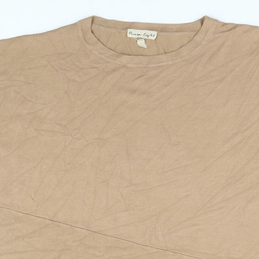 Womens UK Size S Phase Eight Beige Pullover Jumper