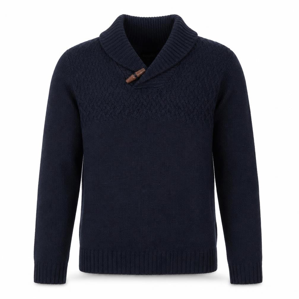 Mens UK Size S Twisted Soul Blue Pullover Jumper