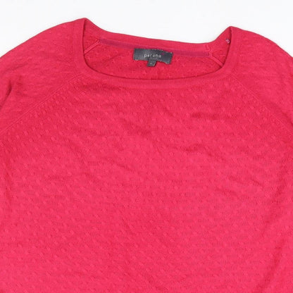 Womens UK Size 14 Per Una Pink Pullover Jumper