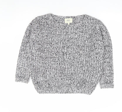 Womens UK Size L Papaya Black Pullover Jumper