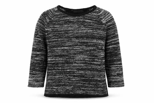 Womens UK Size L QED London Black Pullover Jumper