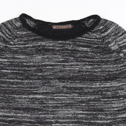 Womens UK Size L QED London Black Pullover Jumper