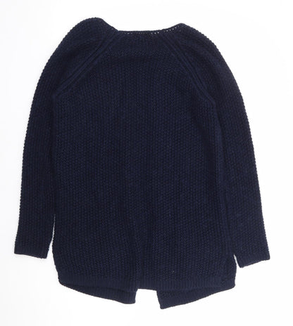 Womens UK Size S NEXT Blue Cardigan Jumper