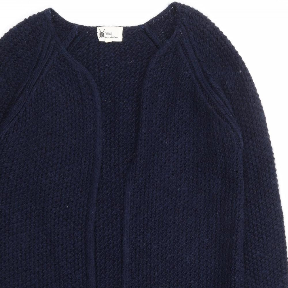 Womens UK Size S NEXT Blue Cardigan Jumper