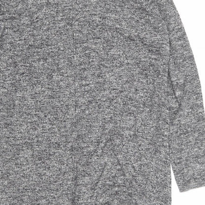 Womens UK Size 12 New Look Grey Cardigan Jumper