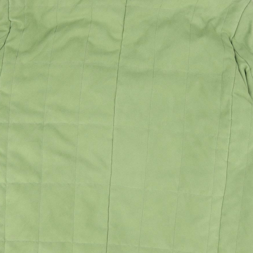 Kohler & Krenzer Womens Green Quilted Coat Size 20 Zip