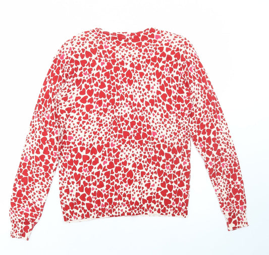 Womens UK Size S Oasis Multicoloured Pullover Jumper