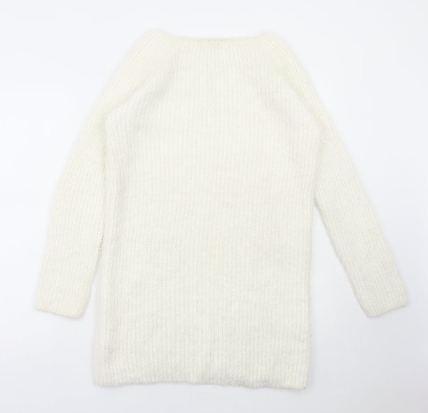 Womens UK Size 14 Select White Pullover Jumper