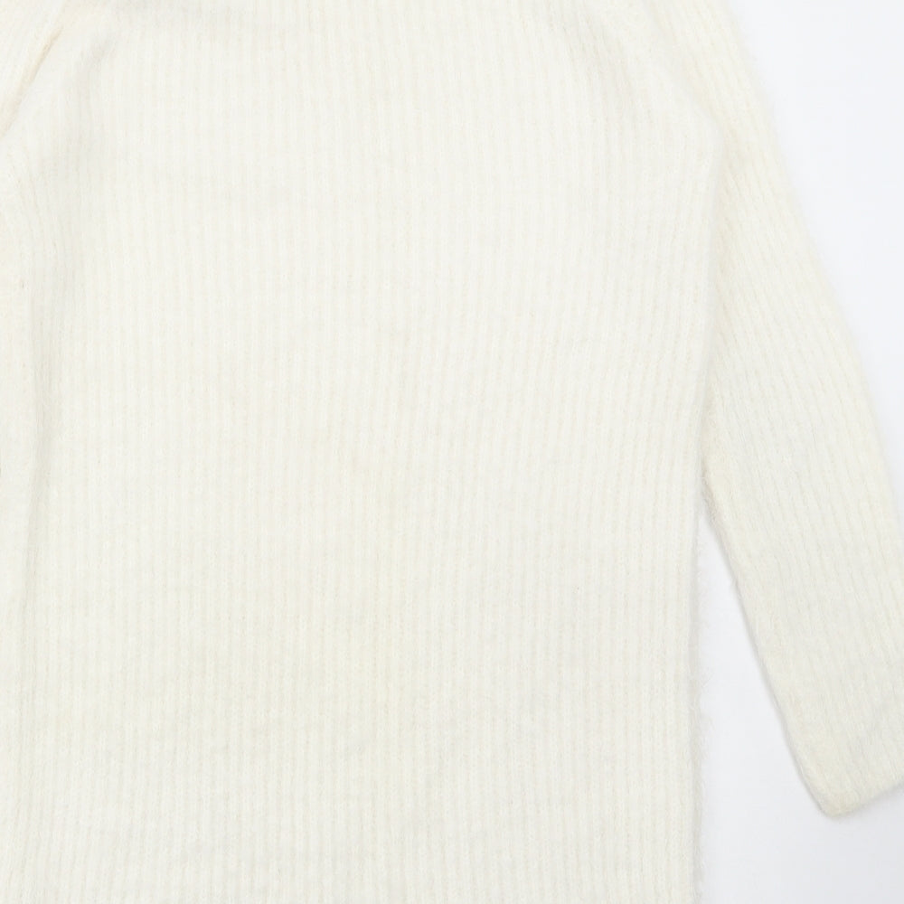 Womens UK Size 14 Select White Pullover Jumper