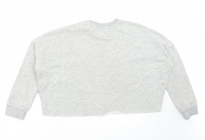 Primark Womens Grey Polyester Pullover Sweatshirt Size XS Pullover
