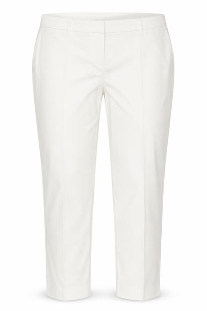Womens UK Size 38 in Preworn Regular Fit  White Trousers