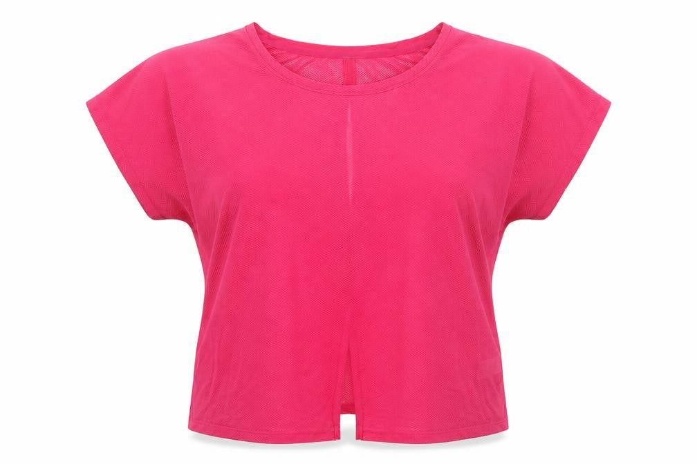 Womens UK Size 14 Marks and Spencer Pink Basic T-Shirt