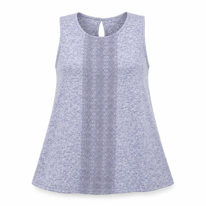 Womens UK Size 12 F&F Blue Basic Tank