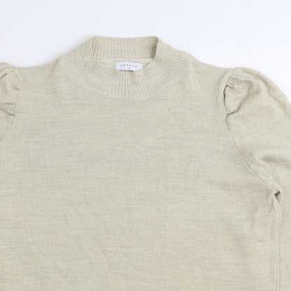 Womens UK Size 18 Matalan Beige Pullover Jumper