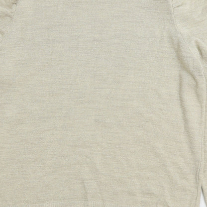 Womens UK Size 18 Matalan Beige Pullover Jumper