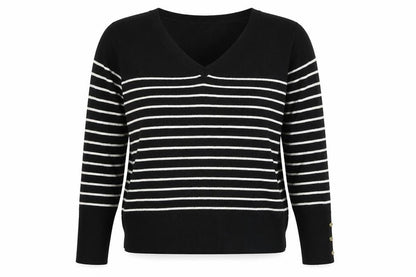 Womens UK Size S Primark Black Pullover Jumper