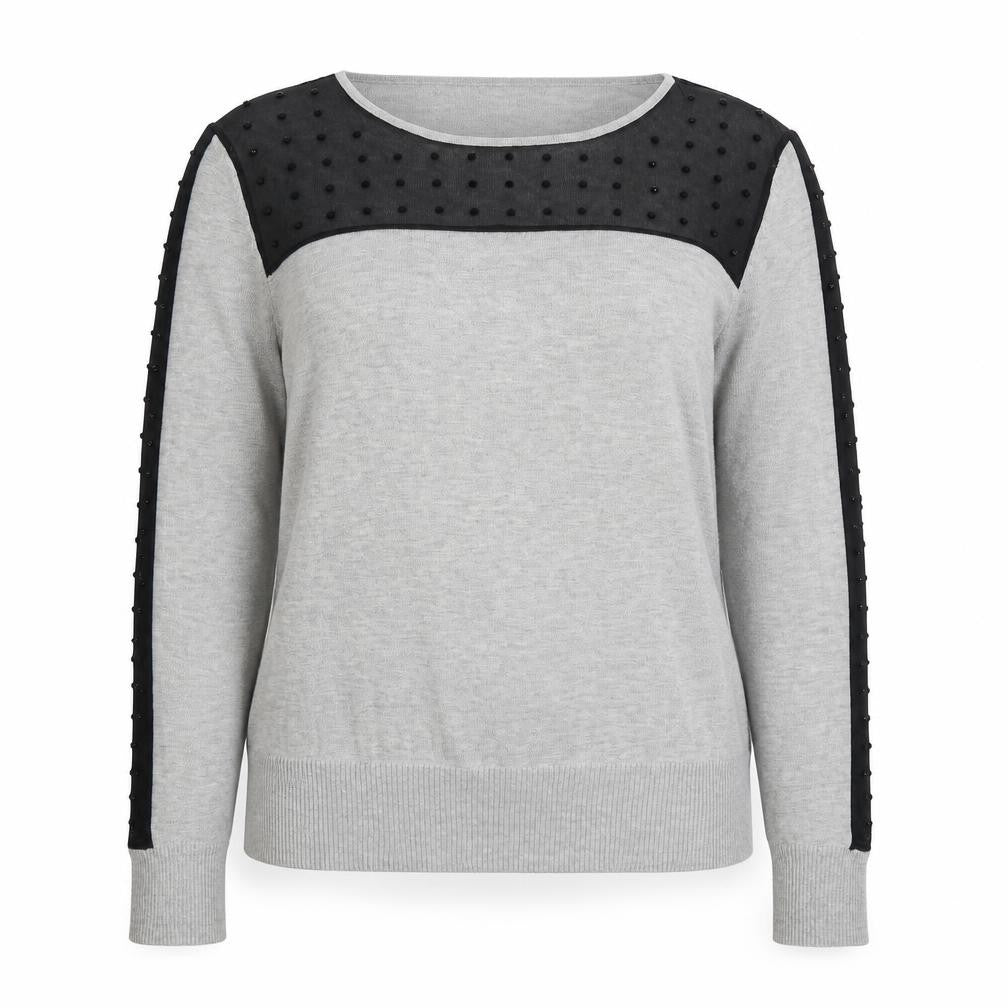 Womens UK Size 14 Debenhams Grey Pullover Jumper