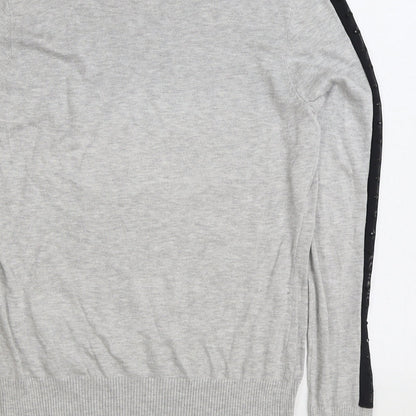 Womens UK Size 14 Debenhams Grey Pullover Jumper