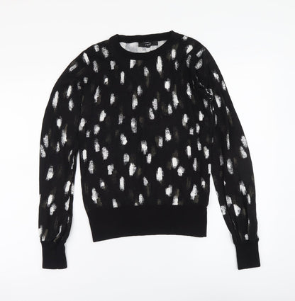 Womens UK Size 6 NEXT Black Pullover Jumper