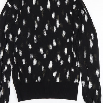 Womens UK Size 6 NEXT Black Pullover Jumper