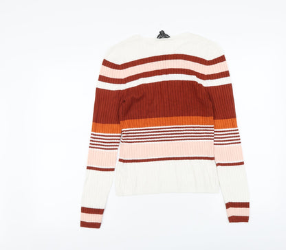 Womens UK Size 12 Miss Selfridge Multicoloured Pullover Jumper